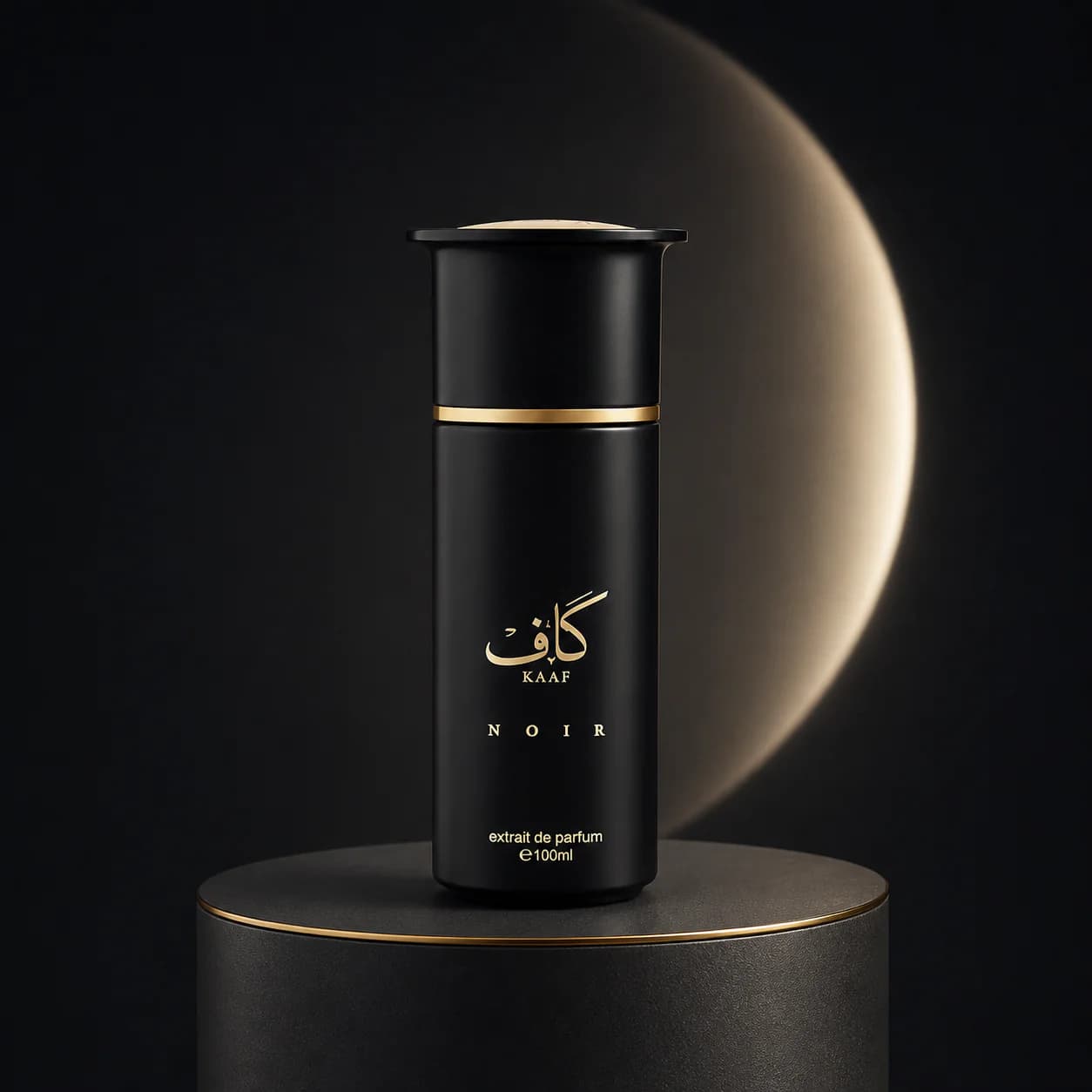 Ahmed Al Maghribi Kaaf Noir perfume bottle