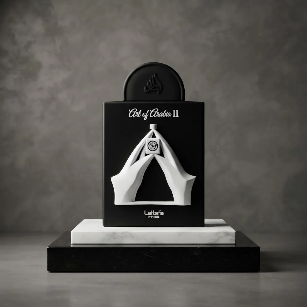 Lattafa Pride Art of Arabia II perfume bottle