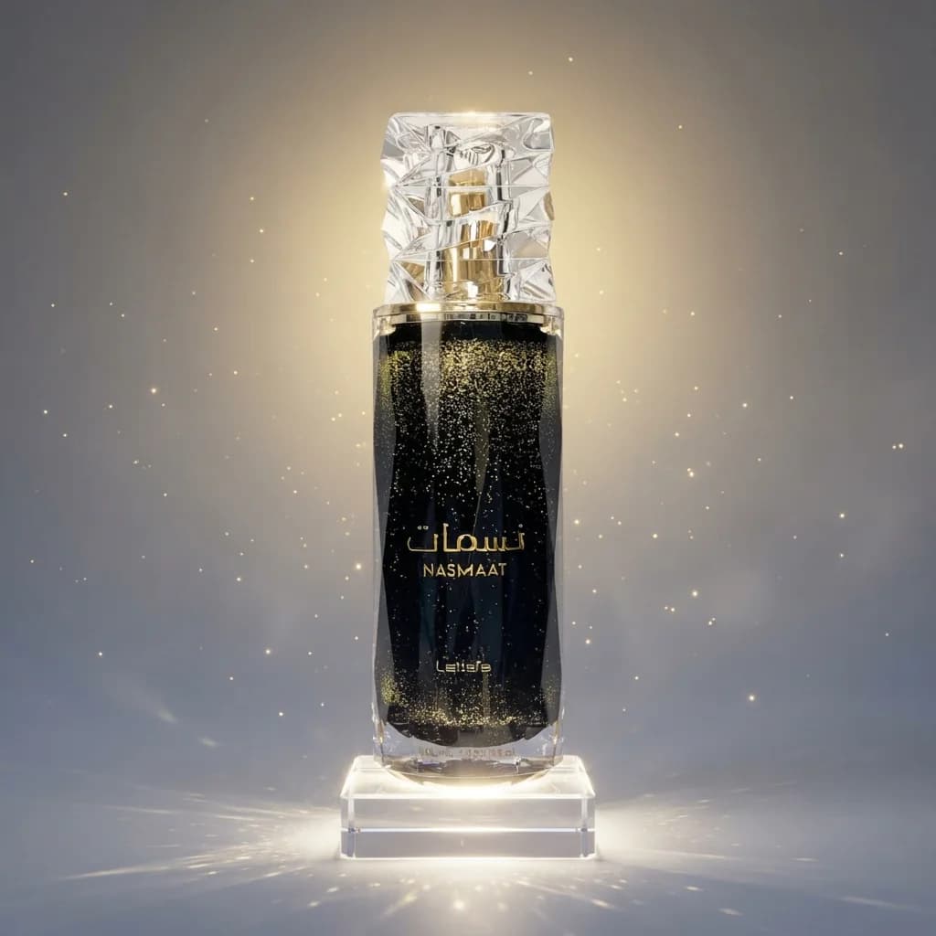 Lattafa Nasmaat perfume bottle